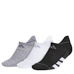 WOMENS ALL DAY TRAINING NO SHOW SOCKS 3 PAIRS - GREY