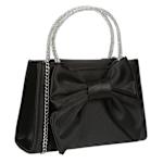 WOMENS EVENING BAG - BLACK