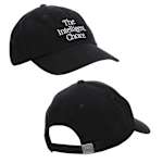 WOMENS 6 PANEL THE INTELLIGENT CHOICE HAT - BLACK
