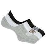 HEYDUDE WOMENS SMALL/MEDIUM NO SHOW SOCKS 3 PAIRS - PINK