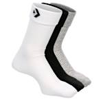 WOMENS TURN CUFF QUARTER SOCKS - WHITE