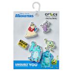 UNISEX MONSTERS INC 5 PACK JIBBITZ - ASSORTED