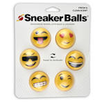 UNISEX EMOJI SNEAKER BALLS 6 PACK