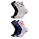 MENS CREW SOCKS 6 PAIRS