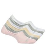 WOMENS CUSHION LINER SOCKS 6 PAIRS - ASSORTED