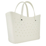 UNISEX LARGE CLASSIC TOTE - WHITE