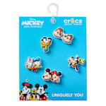 UNISEX MICKEY AND FRIENDS 5 PACK JIBBITZ - ASSORTED