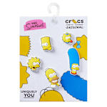 UNISEX THE SIMPSONS 5 PACK JIBBITZ - ASSORTED