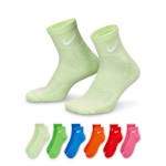 MENS MEDIUM EVERYDAY CUSHIONED QUARTER SOCKS 6 PAIRS