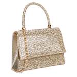 UNISEX CLUTCH HANDBAG - GOLD