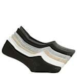 WOMENS LINER SOCKS 6 PAIRS - BLACK
