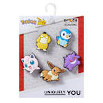 UNISEX POKEMON 5 PACK JIBBITZ
