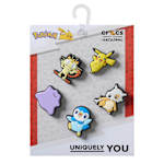 UNISEX POKEMON 5 PACK JIBBITZ