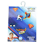 UNISEX SUPERMAN 5 PACK JIBBITZ - ASSORTED