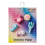 UNISEX UNDER THE SEA CUTIES 5 PACK JIBBITZ - ASSORTED