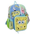 BOYS 5 PIECE SPONGEBOB BACKPACK SET - ASSORTED