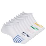 WOMENS LOW CUT SOCKS 10 PAIRS - WHITE