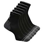 MENS QUARTER SOCKS 6 PAIRS