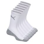 BOYS CREW SOCKS 6 PAIRS - WHITE