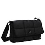 UNISEX QUILTED CROSSBODY - BLACK