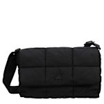 UNISEX QUILTED CROSSBODY - BLACK