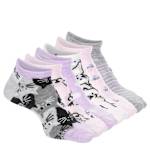 WOMENS CATS MEOW NO SHOW SOCKS 6 PAIRS