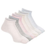 WOMENS NO SHOW SOCKS 6 PAIRS