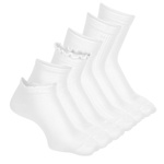 WOMENS WARDROBING ASSORTED LENGTH SOCKS 6 PAIRS