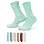 MENS MEDIUM EVERYDAY CUSHIONED CREW SOCKS 6 PAIRS