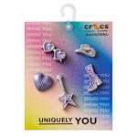 UNISEX DISCO CONCERT 5 PACK JIBBITZ - ASSORTED