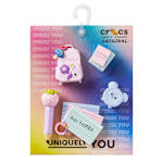 UNISEX GIRLY BACK TO SCHOOL 5 PACK JIBBITZ - ASSORTED