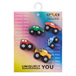 UNISEX MONSTER TRUCKS 5 PACK JIBBITZ - ASSORTED