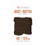 MENS 48 INCH BOOT LACES - BLACK