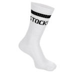 MENS LARGE COTTON CREW SOCKS 1 PAR - WHITE