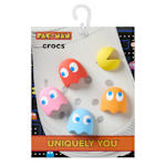UNISEX PAC-MAN 5 PACK JIBBITZ - ASSORTED