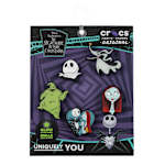 UNISEX NIGHTMARE BEFORE CHRISTMAS 5 PACK JIBBITZ - ASSORTED