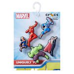UNISEX AVENGERS HEROES 5 PACK JIBBITZ