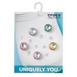 UNISEX GOLD AND GEMS 5 PACK JIBBITZ