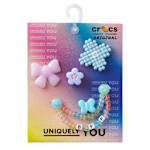 UNISEX GIRLY FESTIVAL 5 PACK JIBBITZ - ASSORTED