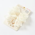 UNISEX LACE AND PEARLS SHOE CHARMS 4 PACK