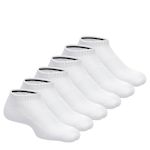 BOYS SMALL NO SHOW SOCKS 6 PAIRS