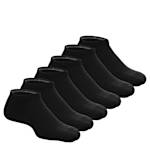 BOYS SMALL NO SHOW SOCKS 6 PAIRS