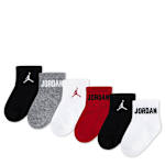 BOYS 12-24 MONTH QUARTER SOCKS - RED