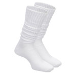 WOMENS RIB SLOUCH SOCKS 2 PAIRS