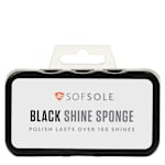 WOMENS BLACK SHINE SPONGE - BLACK