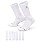 MENS LARGE CREW SOCKS 6 PAIRS