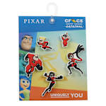 UNISEX PIXAR INCREDIBLES 5 PACK JIBBITZ