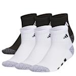 BOYS 3Y-5Y QUARTER SOCKS 6 PAIRS - ASSORTED