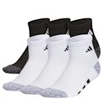 BOYS 5Y-7Y QUARTER SOCKS 6 PAIRS - ASSORTED