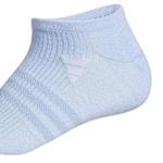 WOMENS SUPERLITE NO SHOW SOCKS 6 PAIRS - ASSORTED